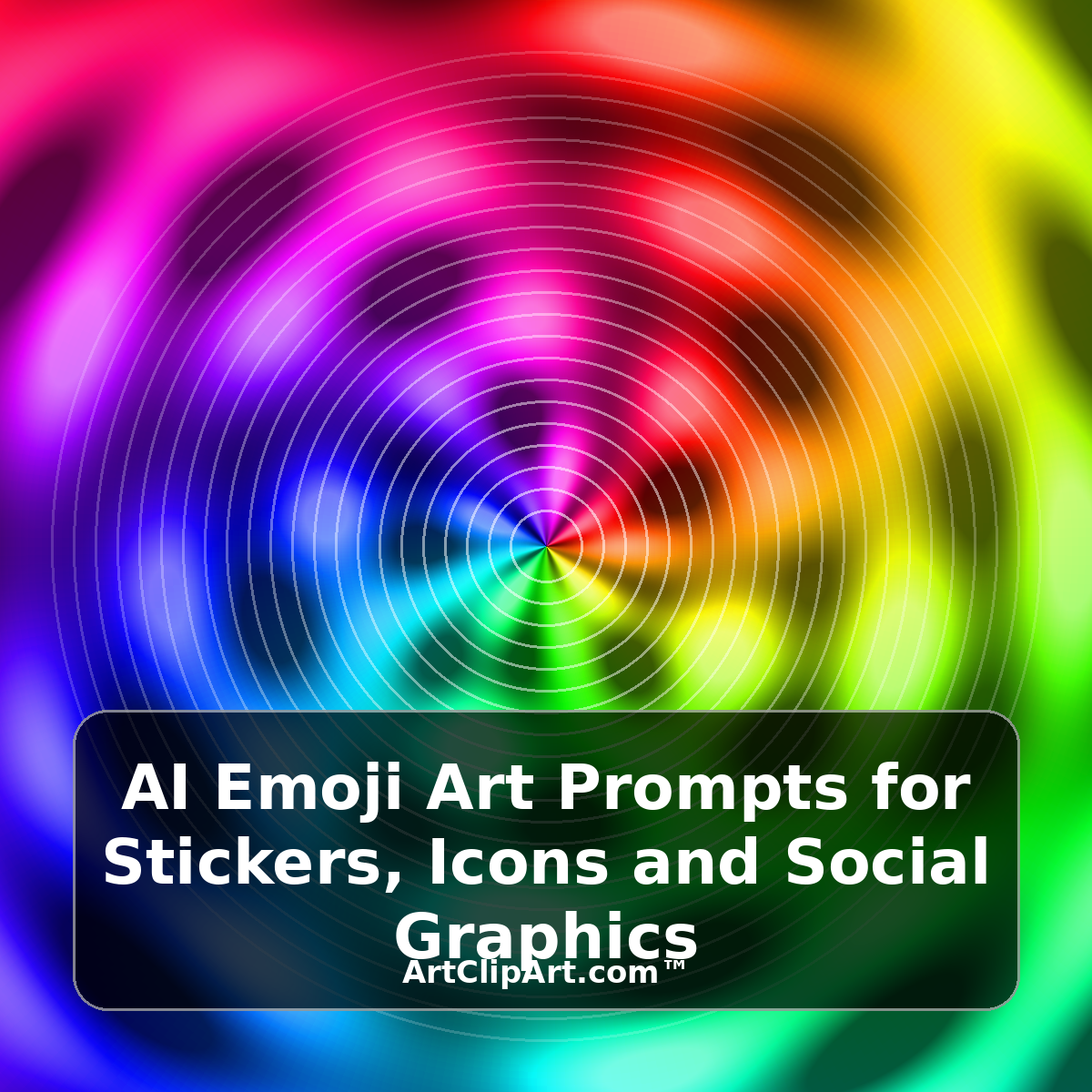 AI Emoji Art Prompts for Stickers, Icons and Social Graphics AI Emoji Art Prompts for Stickers, Icons and Social Graphics featured AI art image